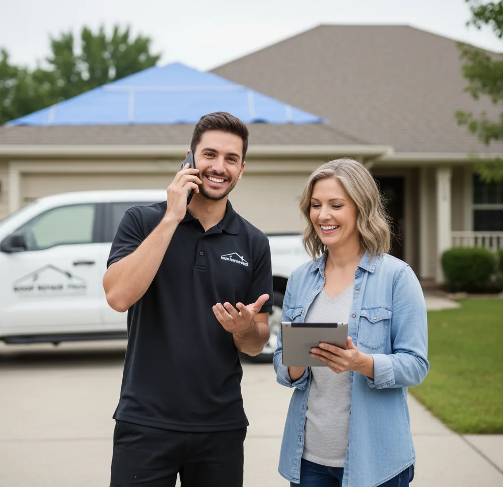 Modern Solutions Roof Repair customer support in Caro